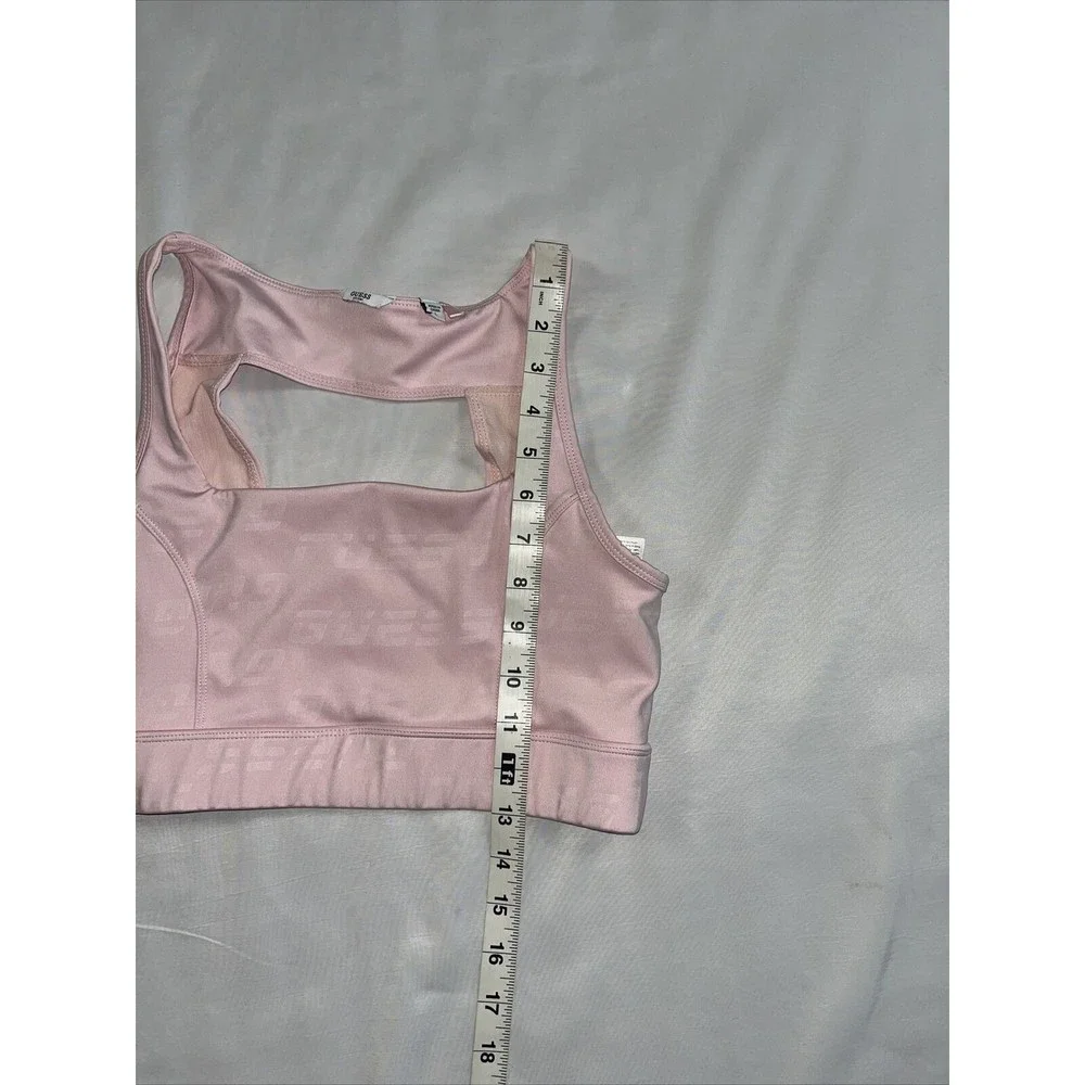 Guess Women’s Activewear Size Large Pink 2 Piece - Picture 11 of 16
